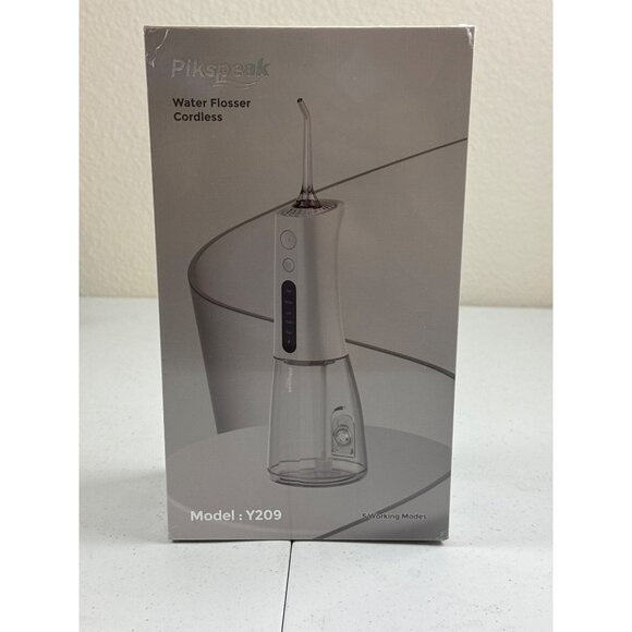 Pikspeak Cordless Water Flosser Y209 - 300mL Tank 5 Modes 360° Nozzle - Picture 7 of 7